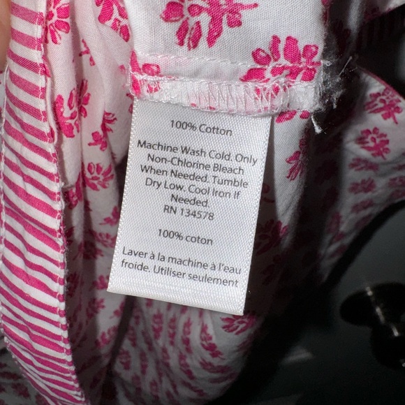 Vineyard Vines Pink and White Cotton Tunic Size XXS - Picture 11 of 11